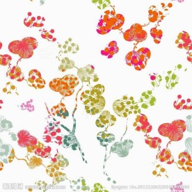 可爱蝴蝶花纹花朵