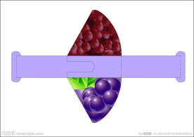 糖果包装盒 葡萄