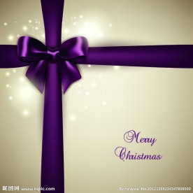 梦幻星光蝴蝶结丝带包装背景