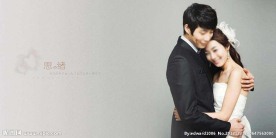 甜蜜唯美婚纱摄影PSD模版