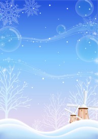 冬天背景图片