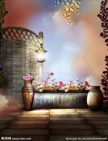 儿童艺术照背景