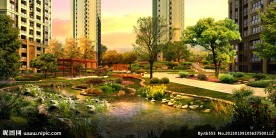 房地产小区景观