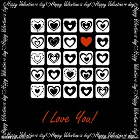 情人节图标 标签