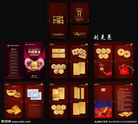 中国黄金画册