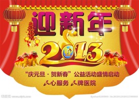2013新年吊旗
