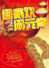 阖家欢闹元宵海报