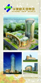 服装城招商展板