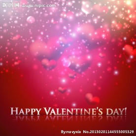 情人节海报素材