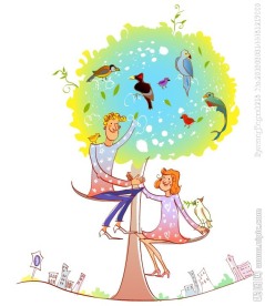 情人节卡通插画