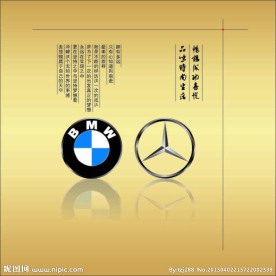 宝马标志 奔驰标志
