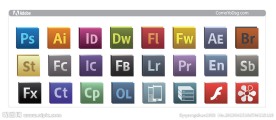 adobe 软件图标