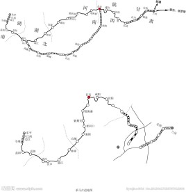 古代茶马古道路线