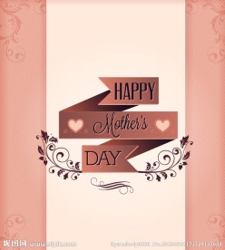 母亲节贺卡 海报