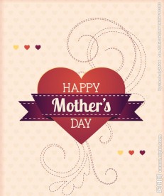 母亲节贺卡 感恩的心