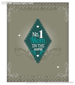 母亲节贺卡 海报