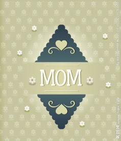 母亲节贺卡 海报