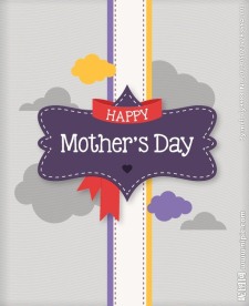 母亲节贺卡 海报