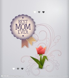 母亲节贺卡 郁金香