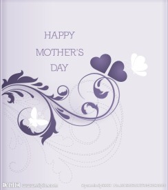 母亲节贺卡 海报