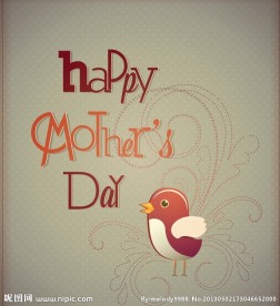 母亲节贺卡 海报