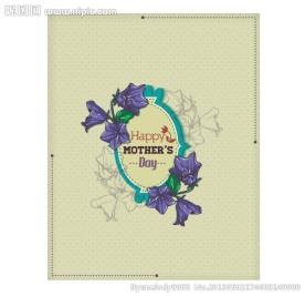 母亲节贺卡 海报