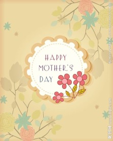 母亲节贺卡 海报