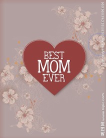 母亲节贺卡 感恩的心