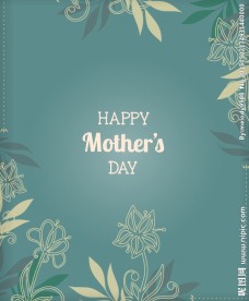 母亲节贺卡 海报