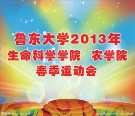 大学生春季运动会海报