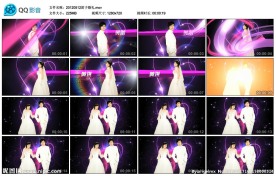 婚礼片头AE模板