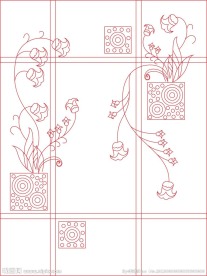 艺术玻璃图案