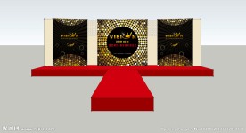 周年庆舞台背景设计