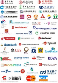 世界各大银行标志大全