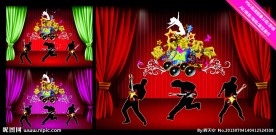 舞台背景墙 音乐会