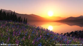 夕阳风景