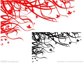 边角花纹装饰笔刷