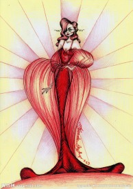 手绘服装设计图