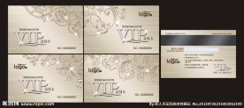 银色VIP会员卡素材