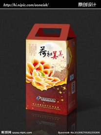 包装盒设计展开图