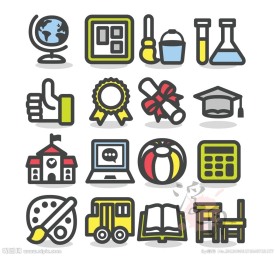 学校生活图标