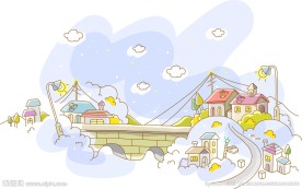 矢量城市风景图片