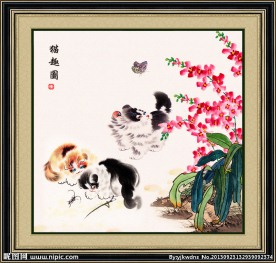 国画猫