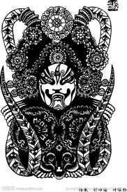 京剧脸谱