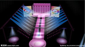 舞台背景效果图