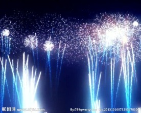 节日烟花礼花视频素材