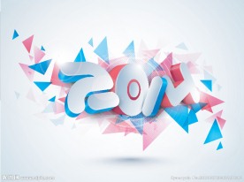 2014新年字体设计