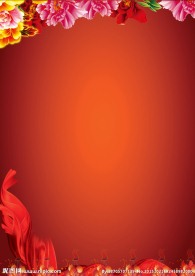 喜庆展板 红色展板