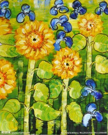 花卉装饰画