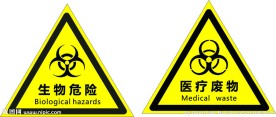 医疗废物生物危险标志